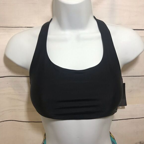 NEW! Onzie Chic Yoga Sports Bra Black Sz Small - Picture 6 of 11